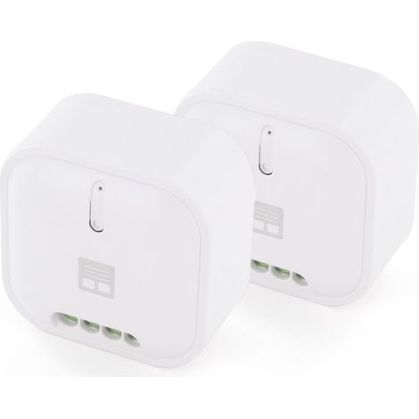 Dio Connected Home – Kit 2 modules sans fil pour volet roulant – Télécommande compatible Alexa et Google Home – Alimentation 220-240V – Portée 50m – 32 émetteurs max (1/5)
