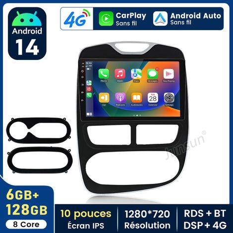 10 pouces Carplay Autoradio pour Renault 4 2012-2016 Android 6+128G JUNSUN (1/5)