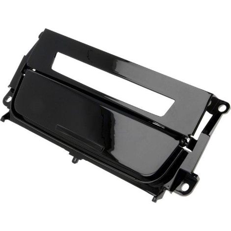 Facade boutons FA501B compatible avec BMW Serie 3 Noire Brillante avec cendrier