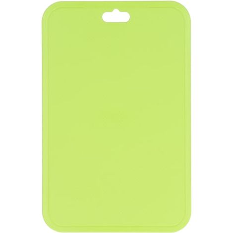 Planche de coupe rectangulaire Planche de coupe en plastique épais Planche de coupe végétale Pad Ustensiles de cuisine Vert (1/5)
