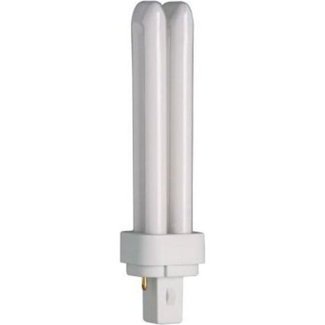 Lampe fluorescente compacte OXY D 18W/830 2P 3000K G24d-2 Blanc chaud