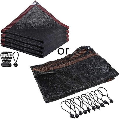 Voile d'ombrage résistant UV 90% pour jardin, filet pare-soleil extérieur, abri pour plantes, bâche de serre 2x3m, protection estivale anti-UV.