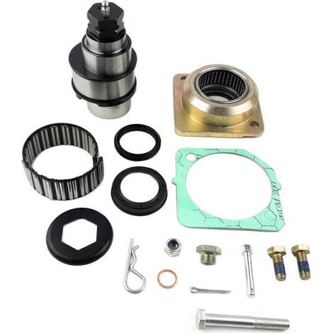 Kit de reparación de estribo con piñón de ajuste, soporte y rodamiento DX 195 225  KCDX.1.3, CFT 2277, 313104