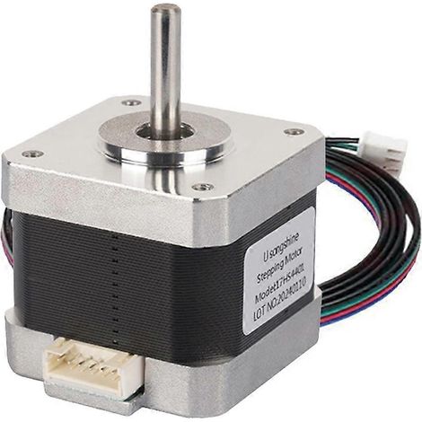 Moteur pas à pas Nema 42 pour imprimante 3D + câble XH2.54 17HS4401, axe de 38 mm, pas de 5 mm, pour imprimante 3D et machine de gravure DIY. (1/5)