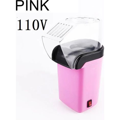 (Rose 110V) Machine à pop-corn sans huile, mini machine à pop-corn électrique à air chaud 1200W (1/5)