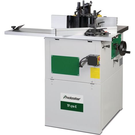 Holzstar Tischfräse TF 170 E 400V Fräse mit Aluschiebeschlitten 5901918