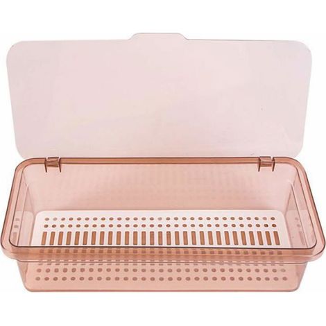 Plateau en plastique pour couverts avec couvercle,organiseur de tiroir pour couverts et ustensiles de cuisine (1/5)