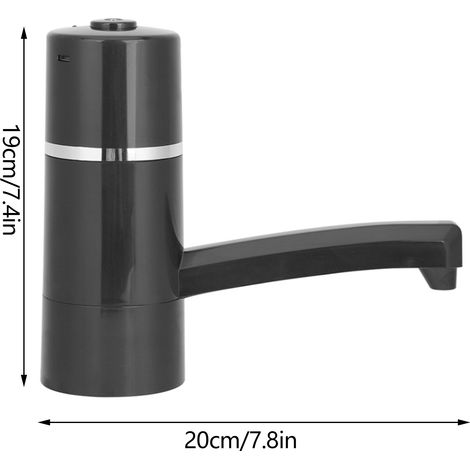 Bomba de agua eléctrica recargable inalámbrica automática para botellas de un galón, dispensador de agua pura. (1/5)