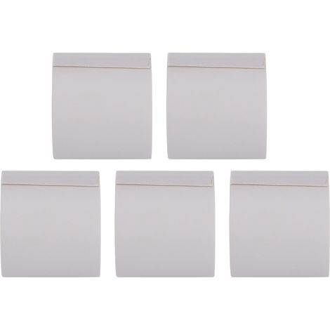 Lot de 5 rubans adhésifs résistants à l'huile pour tuyaux de climatiseur, protection de tubes, largeur 6 cm (gris) (1/5)