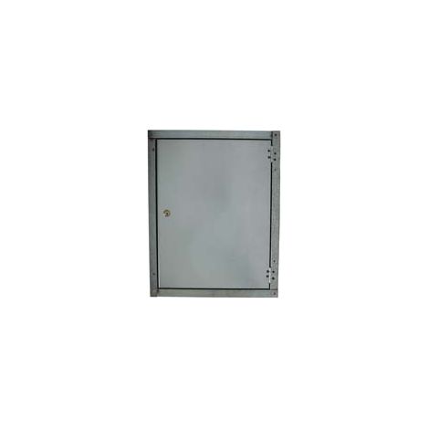 SPORTELLO LISCIO IN ACCIAIO ZINCATO  cm.44x54h.