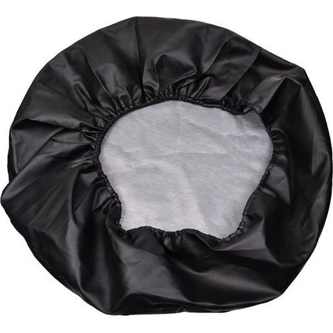 Housse de roue de secours arrière Noir , 15 " (1/4)