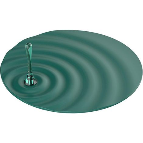 Copertura impermeabile per scarico a pavimento con motivo ondulato, buona elasticità, buona tenuta, anti-intasamento, deodorante, per bagno, Kaesi (1/5)