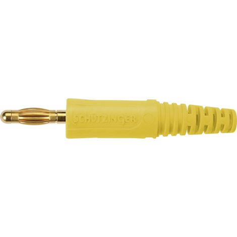 Schützinger DI FK 9 L Au / GE Fiche à ressort jaune 1 pc(s)