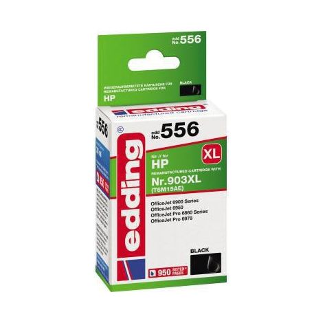 Tintenpatrone kein Originalzubehör Kompatibel mit: HP 903XL EDD-556 ca. 950 Seiten schwarz 30ml (1/3)