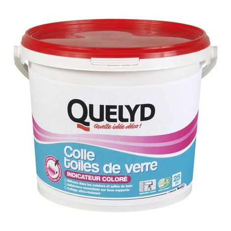 Quelyd Glasgewebe-Kleber Rosa 5 kg - Quelyd