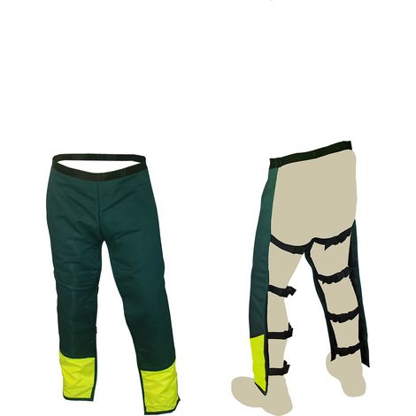 PATTONES - Zahon anticorte para motosierra hom. Clase 1 Talla S