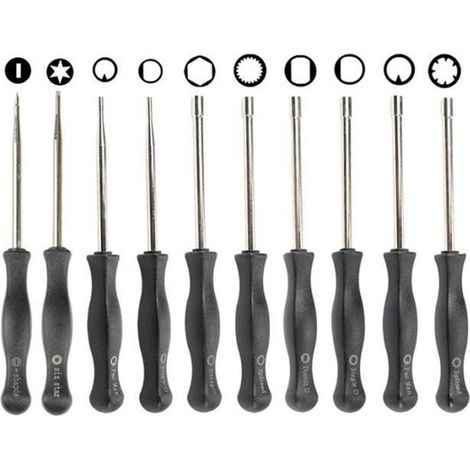 10-teiliges Vergaser-Einstellwerkzeugset mit Schraubendreher, Vergaserreinigungsnadeln und Bürsten für Poulan Artisan 2