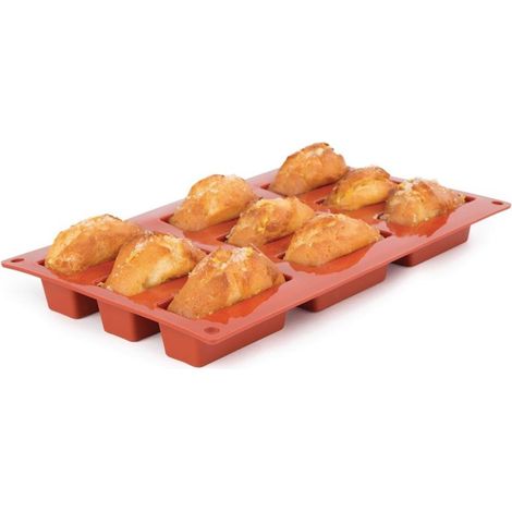 Moule à 9 Gâteaux en Silicone - Pavoni (1/2)