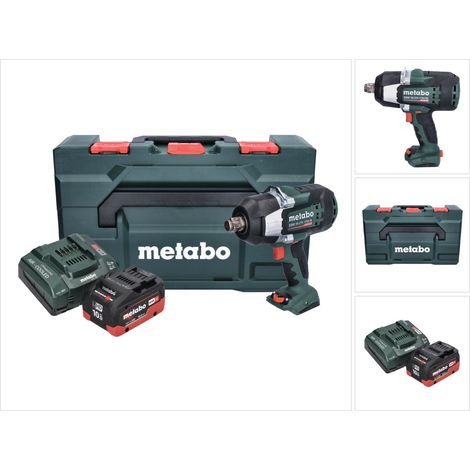 Metabo SSW 18 LTX 1750 BL avvitatore a impulsi a batteria 18 V 1750 Nm 3/4" brushless + 1x batteria ricaricabile 10,0 Ah + caricatore + metaBOX (1/5)