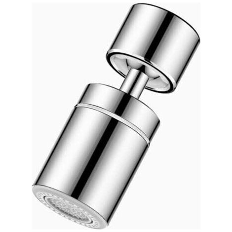 Embout Robinet, Embout Robinet Cuisine, 360° Brise Jet Robinet, Aérateur de Robinet pour Robinets (1/4)