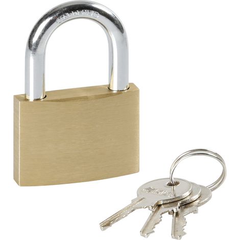 Standard, lucchetto in ottone - 50 mm (1/3)