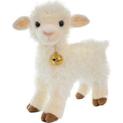 Kawaii Plüschlamm, niedliches Schafplüschtier, süßes Alpakaplüschtier, hochwertiges Spielzeug für Kinder, Geschenk für Mädchen (1/5)