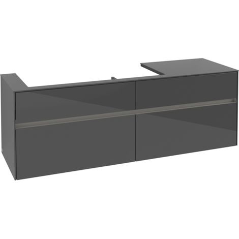 Villeroy & Boch Collaro Waschbeckenunterschrank, 4 Auszüge, (1/2)