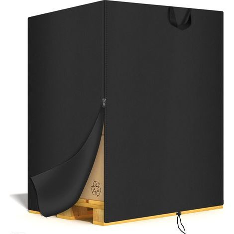 Oxford 420D Wasserdichte Palettenabdeckung, Outdoor-Palettenabdeckung, Staubschutzabdeckung, passend für 122 x 106 x 122 cm (L x B x H) (1/5)