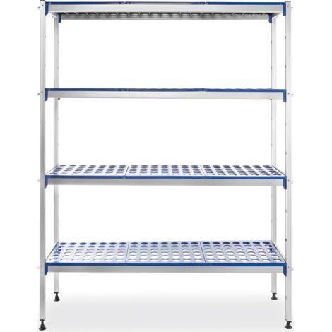 Estantería calada para alimentos, 128 cm de ancho, 168,5 cm de alto - Hendi 812273 (1/4)