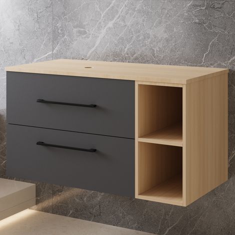 Badmöbel Badezimmer unterschrank 80cm ohne waschtisch