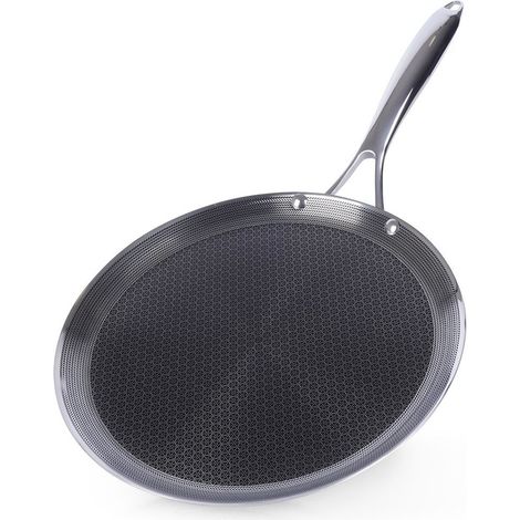 Sartén para crepes COOKCELL de acero inoxidable de 29 cm (1/5)