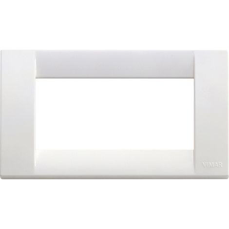 VIMAR - 16744.01 Placa Clásica 4M Blanco Brillante