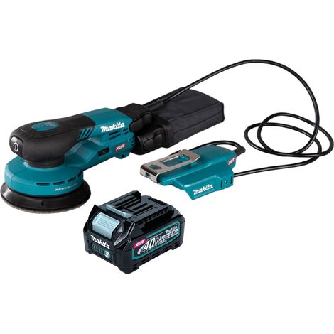 Makita BO 003 CGD1 Ponceuse excentrique sans fil 40 V max. 125 mm 3,0 mm course Brushless + 1x batterie 2,5 Ah - sans chargeur