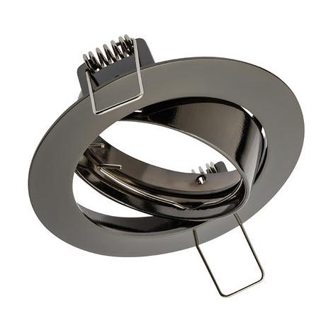 Spot de plafond rond Porto-K IP20 CZ chromé avec réglage - V-PRAN5-21