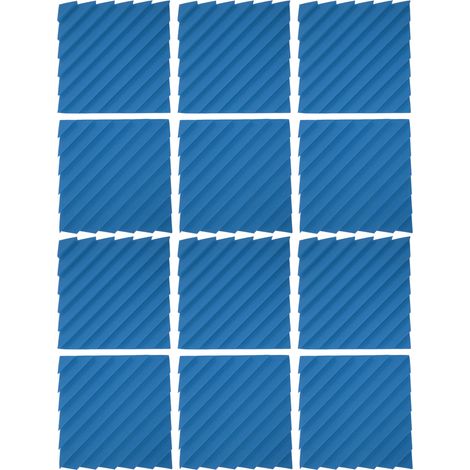 12PCS panneaux acoustiques haute densité légers mousse insonorisante studio pour salle de concert (1/5)