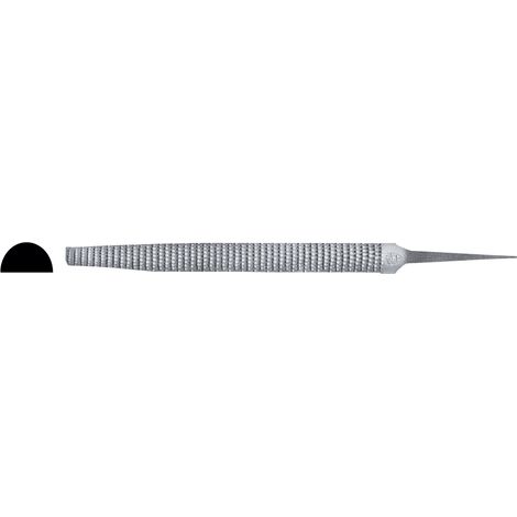 Escofina media caña basta 6" MARCA ERIZO, material resistente y diseño ergonómico.