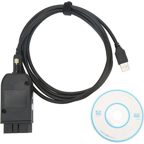 Cable de connecteur d'adaptateur de diagnostic VAS ODIS 22.9 – Compatible voitures 1996-2022 – Matériau ABS haute résistance – Prise en charge multilingue (1/5)