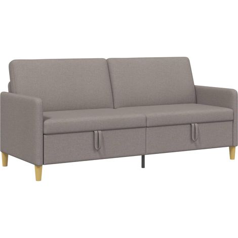 Sofá con almacenamiento Topo 192 x 78 x 87 cm Poliéster vidaXL