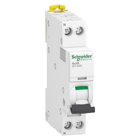Schneider Electric Acti9 iDT40N Modulares Leitungsschutzschalter Weiß