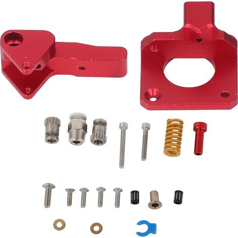 Extrudeuse d'imprimante 3D en alliage d'aluminium, extrudeuse à double engrenage pour CR10 CR10S CR10S Pro Ender 3 Ender 3 Pro Ender 5 (1/5)