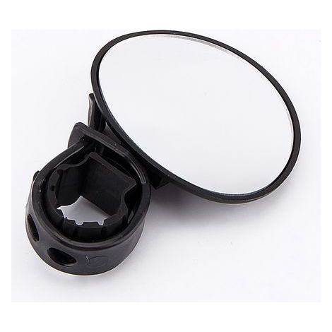 Rétroviseur vélo noir rotatif 360°, miroir latéral pour guidon de bicyclette (1/5)
