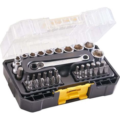 Stanley FatMax StakBox S 1/4" Tool Storage Case with 37-Piece Set (Model FMMT19101-0)