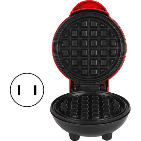 Gaufrier électrique double face antiadhésif pour œufs et gâteaux, usage cuisine, prise américaine 110V (1/5)