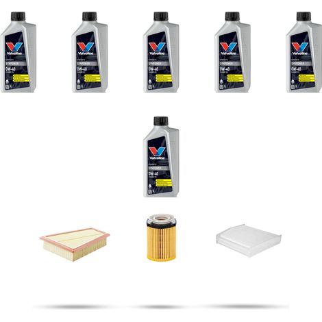 Kit tagliando 3 FILTRI e 6L OLIO compatibile con Mercedes GLA (X156) GLA 200 115kw Dal 2013 (1/5)