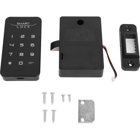 Serrure à clavier tactile électronique, polyvalente, sécurité améliorée, combinaison de mot de passe numérique, armoire sans clé pour boîte à outils, tiroir, école (1/5)