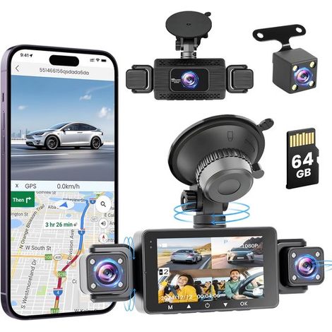 Auto-Dashcam – Autokamera – Fahrtenschreiber – Fahrkamera (1/5)