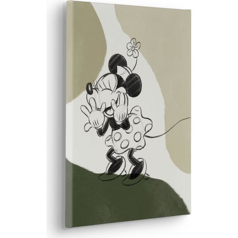 Tableau mural Disney Minnie Mouse Laughing 40x30 cm
