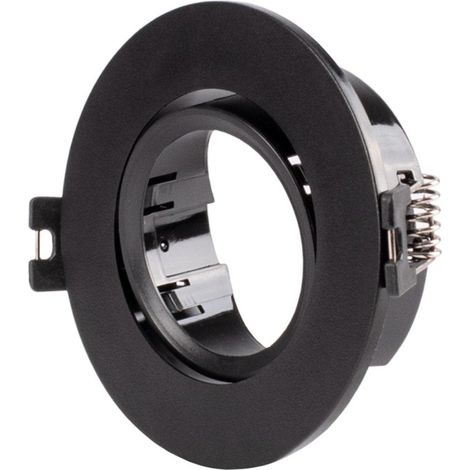 Aro Downlight Circular Basculante Para Bombilla GU10 / MR16