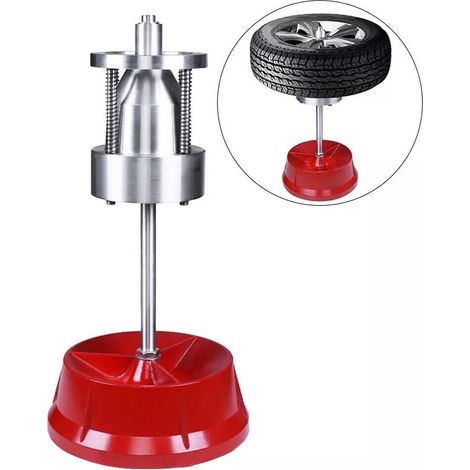 Equilibratrice manuale per ruote e pneumatici per auto, equilibratrice portatile con dispositivo di centraggio per auto, camion, furgoni e biciclette (1/5)