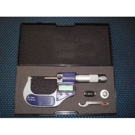 MICROMETRO DIGITALE PER ESTERNI ELETTRONICO L 25-50 mm. LTF 346.E2